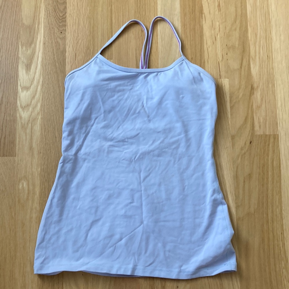 Lululemon tank with built in bra